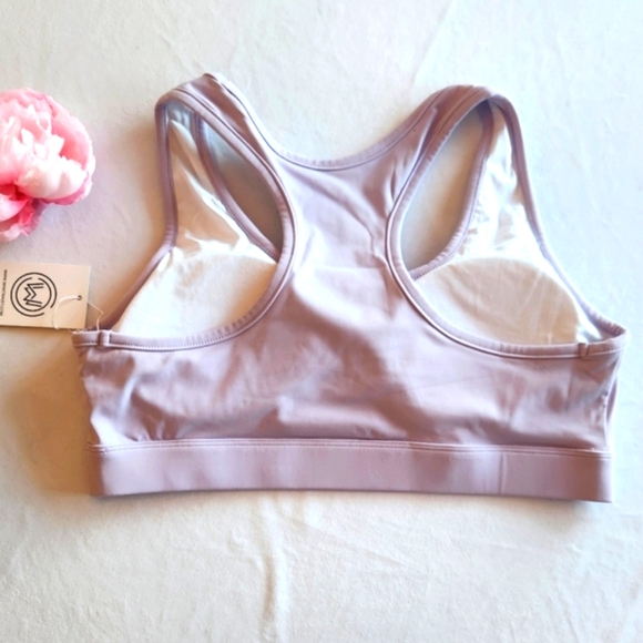🏷️WHAT WAIST FUSION LIGHTWEIGHT SPORTS BRA - LILAC 2XL - Picture 8 of 9